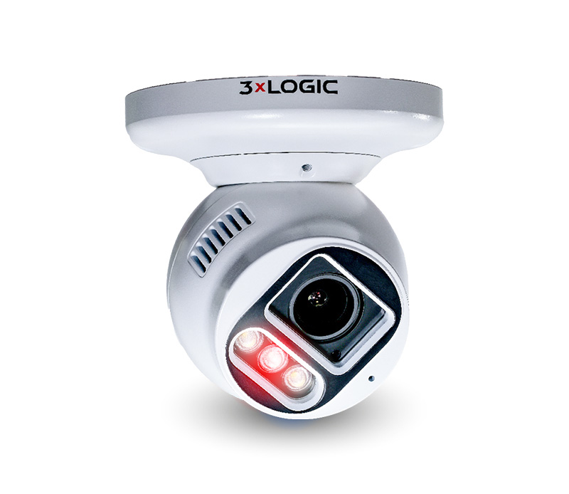 VISIX 5MP Outdoor Turret InterACT Camera | 3xLOGIC