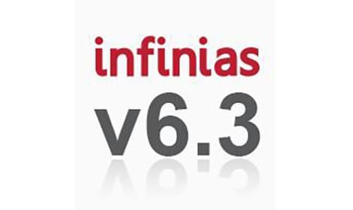 Graphic that reads infinias 6.3