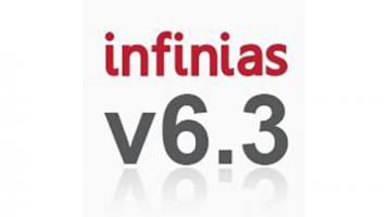 Graphic that reads infinias 6.3