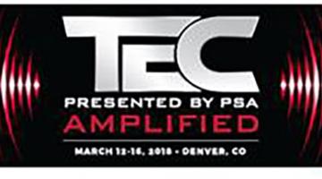 Graphic that reads TEC presented by PSA Amplified