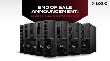 3xLOGIC nvr end of sale